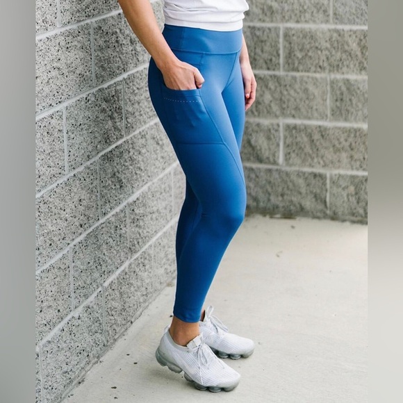 ZYIA Pants - Blue Women's Athletic Leggings
